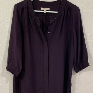 Banana Republic Deep Purple Blouse